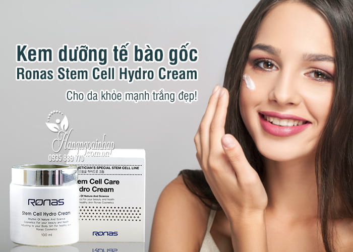 Kem dưỡng tế bào gốc Ronas Stem Cell Hydro Cream 100ml 1