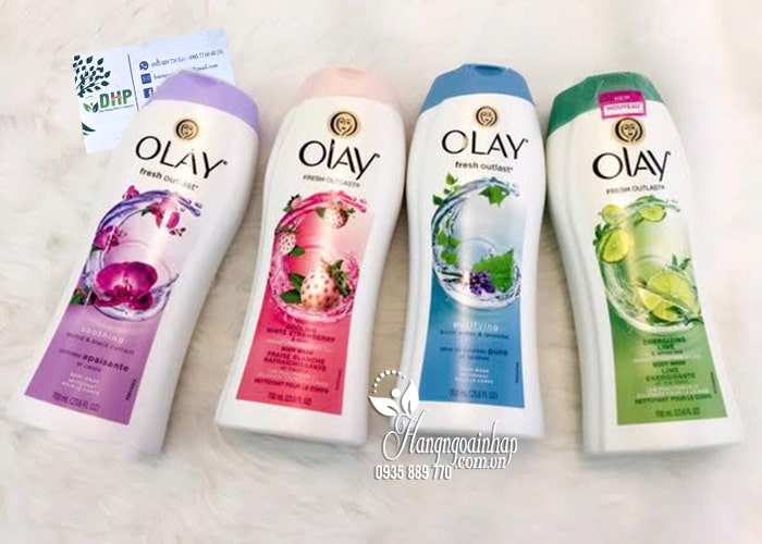 Sữa tắm Olay Fresh Outlast Body Wash 700ml của Mỹ 5