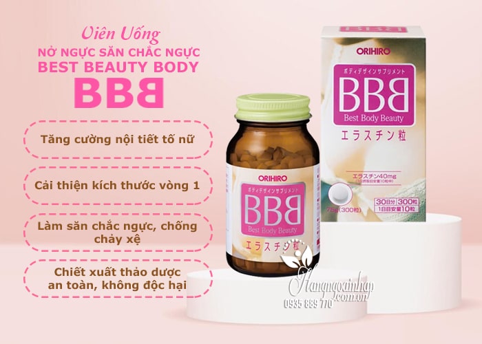 Viên Uống Nở Ngực Săn Chắc Ngực Best Beauty Body BBB 89