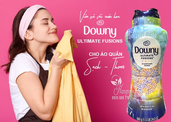 Viên xả vải nước hoa Downy Ultimate Fusions 680g của Mỹ  45