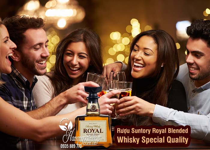 Rượu Suntory Royal Blended Whisky Special Quality 700ml  9