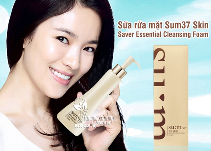 Sữa rửa mặt Su:m37 Skin Saver Essential Cleansing Foam Hàn Quốc 7