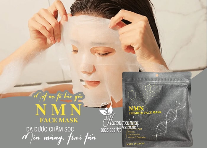 Mặt nạ tế bào gốc NMN Face Mask 30 miếng của Nhật Bản 12