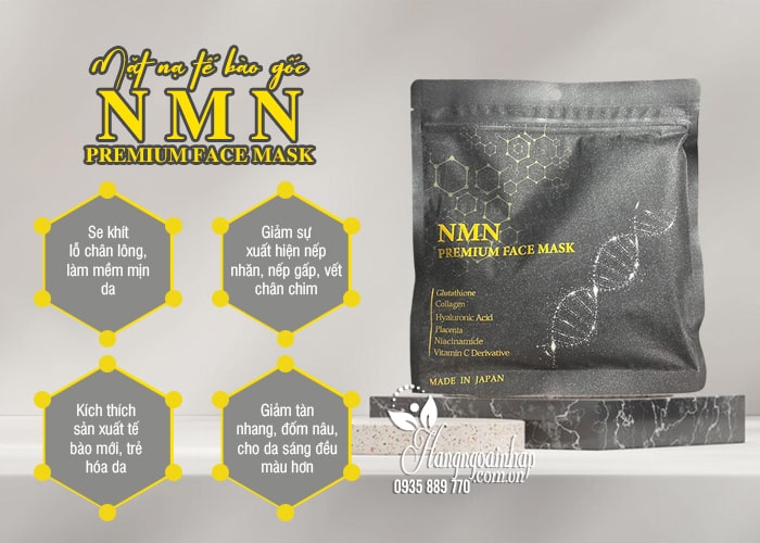 Mặt nạ tế bào gốc NMN Face Mask 30 miếng của Nhật Bản 78