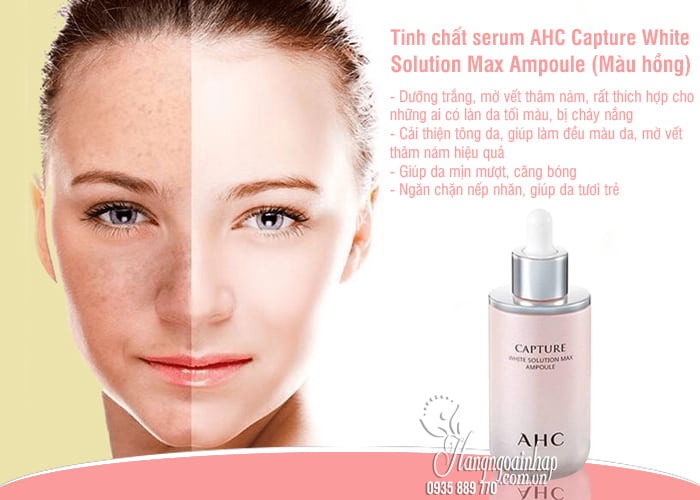 Tinh chất serum AHC Capture Solution Max Ampoule 50ml Hàn Quốc 5