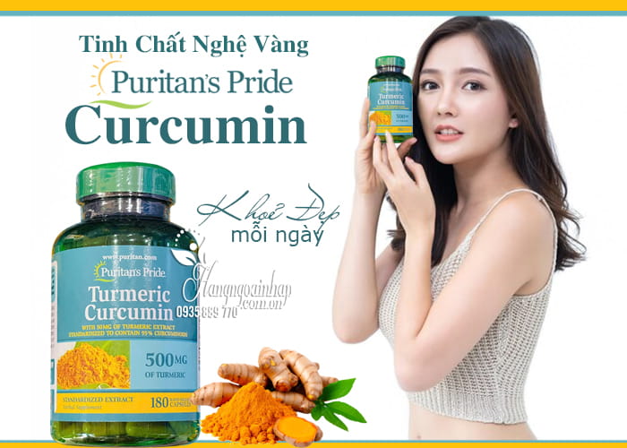 Tinh Chất Nghệ Vàng Curcumin Puritan Pride 180 Viên Của Mỹ 12