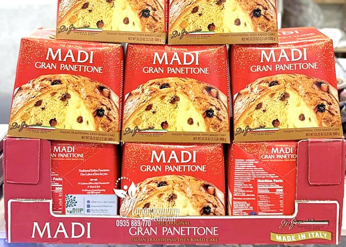  Bánh Madi Gran Panettone 1kg truyền thống của Ý 9