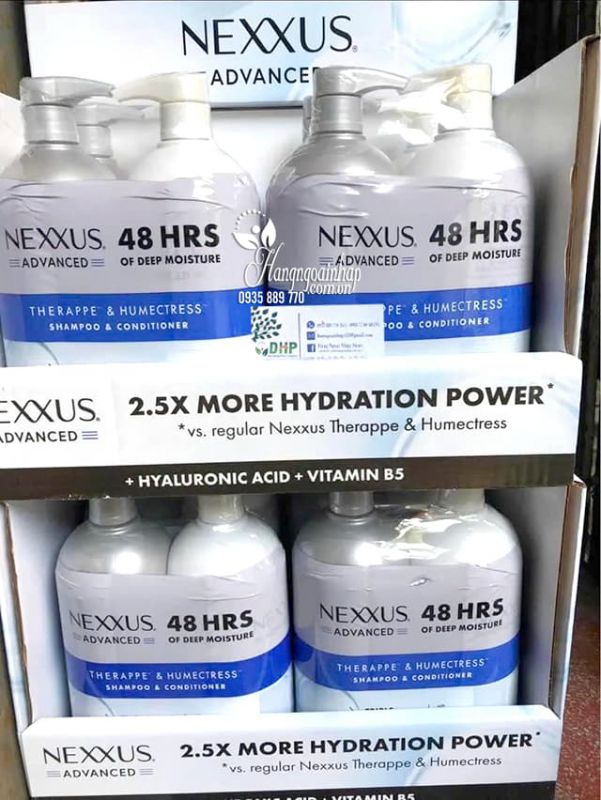 Bộ gội xả Nexxus Triple Hydration Complex 946ml của Mỹ 9