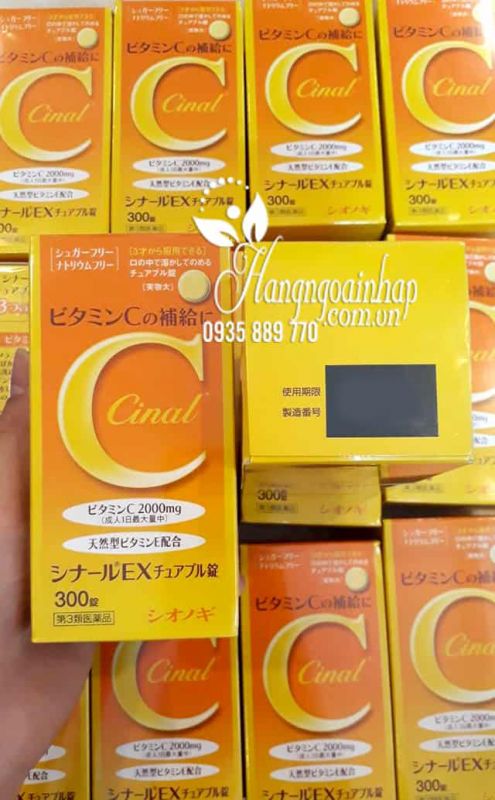 Viên Uống Cinal Vitamin C 2000mg Nhật, trắng da mờ thâm nám 23