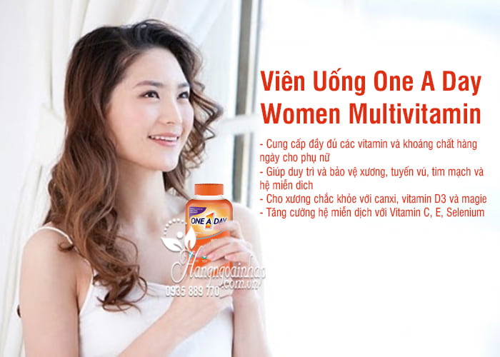 Viên Uống One A Day Women Multivitamin 300 Viên Của Mỹ 4