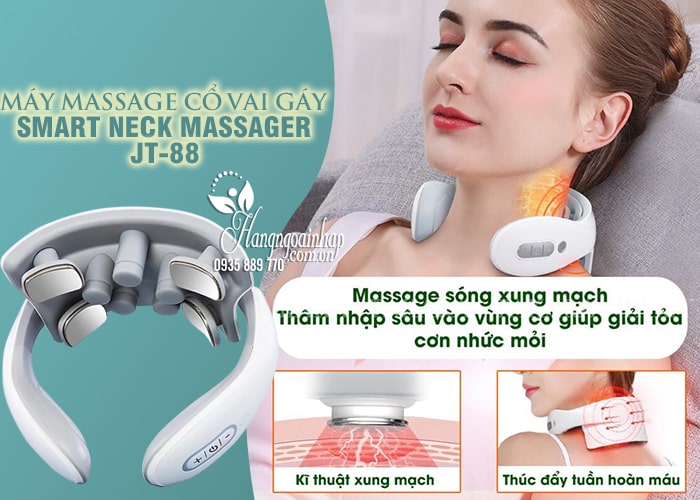 Máy massage cổ vai gáy Smart Neck Massager JT-88 12