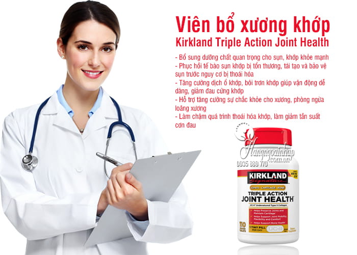 Kirkland Signature Triple Action Joint Health, 110 Tablets