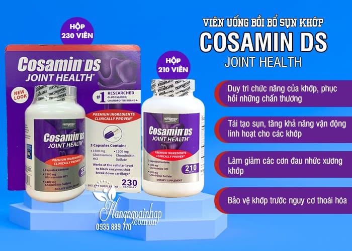 Viên uống bồi bổ sụn khớp Cosamin DS For Joint Health Mỹ 45