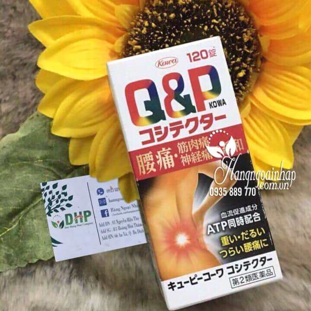 Viên uống đặc trị đau lưng Q&P Kowa Koshitekuta của Nhật Bản 1