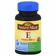 Viên Nang Vitamin E 100% Thiên Nhiên 400 IU Nature...