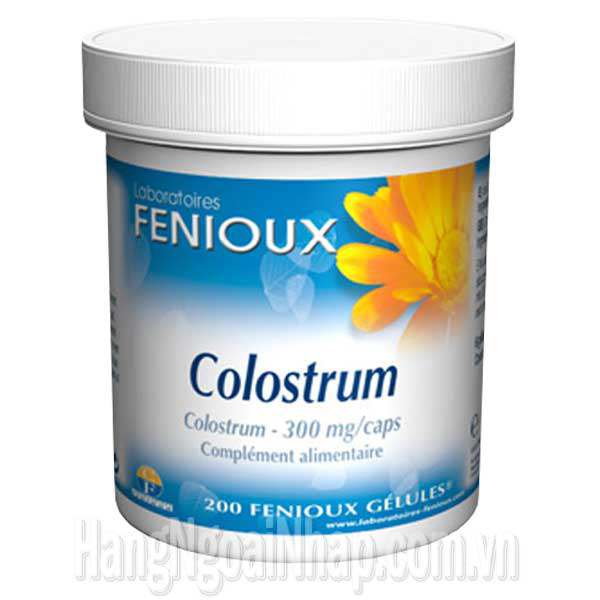 Sữa Non Dạng Viên Cao Cấp Fenioux Colostrum 300g Của Pháp