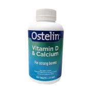 Viên uống bổ sung Vitamin D và Calcium Ostelin 180...
