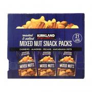 Hạt hỗn hợp rang muối Kirkland Mixed Nut Snack Pac...