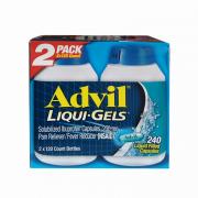 Thuốc giảm đau Advil Liqui Gels 2 x 120 viên của M...
