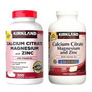 Viên uống Kirkland Calcium Citrate Magnesium and Z...
