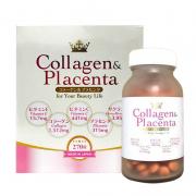 Viên uống trắng da Collagen & Placenta 5 in 1 Nhật...