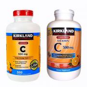 Viên uống bổ sung vitamin C 500mg Kirkland 500 viê...