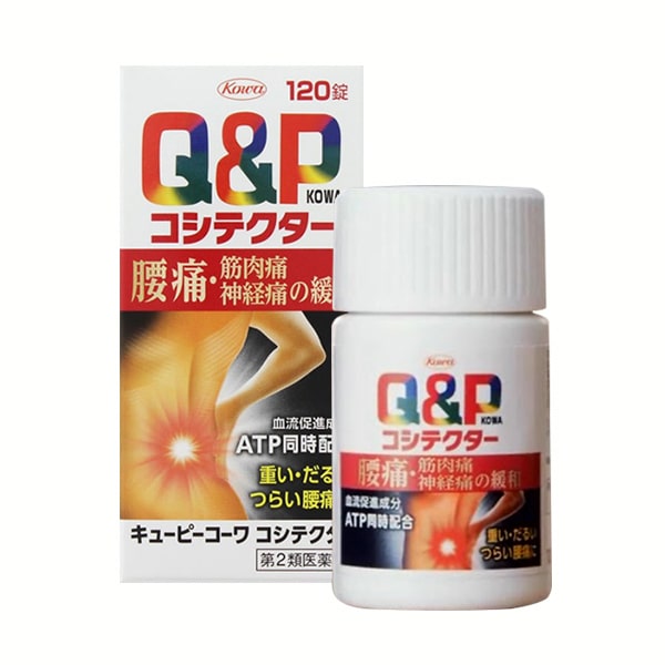 Viên uống đặc trị đau lưng Q&P Kowa Koshitekuta của Nhật Bản