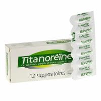 Thuốc đặt trĩ Titanoreine dạng viên của Pháp, hộp ...