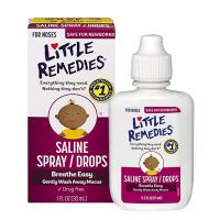 Xịt nhỏ mũi cho bé Little Remedies Saline Spray Dr...