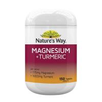 Viên uống Nature’s Way Magnesium + Turmeric 150 vi...