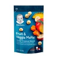 Sữa chua khô Gerber Fruit Veggie Melts 28g của Mỹ, giá tốt