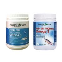 Dầu cá tự nhiên Fish Oil Healthy Care Omega-3 1000...