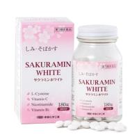 Viên uống trị nám trắng da Sakuramin White 180 viê...