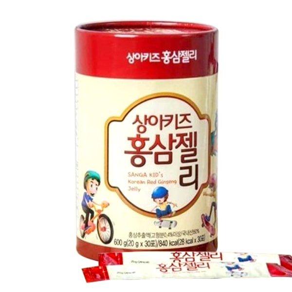 Thạch hồng sâm baby SANGA KID Korean Red Ginseng Jelly 600g Hàn Quốc