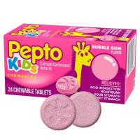 Viên nhai trị đau bụng cho bé Pepto Kids Chewable ...