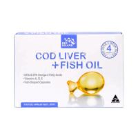 Dầu Cá Cod Liver Fish Oil Bio Island Hộp 30 Viên C...