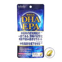 Dầu cá Mega DHA EPA Infinity gói 140 viên của Nhật...