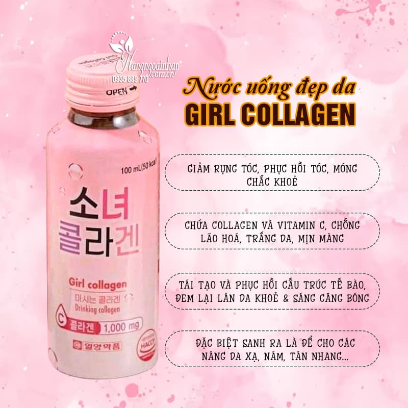 Các sản phẩm collagen nước Hàn Quốc phổ biến