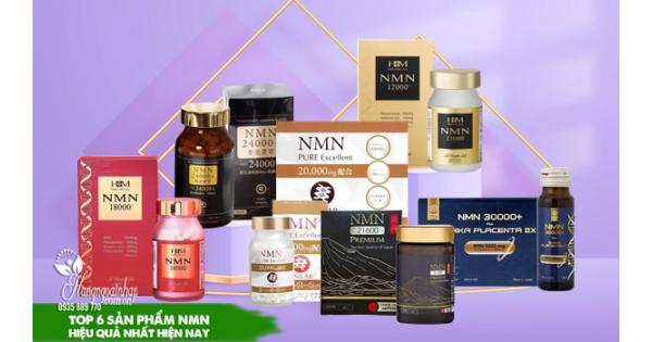 Top 6 sản phẩm NMN hiệu quả nhất hiện nay 
