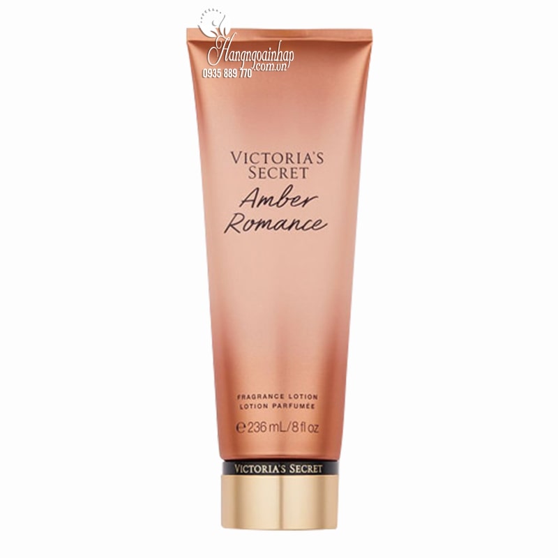 Dưỡng thể nước hoa Victoria Secret Amber Romance 236ml của Mỹ