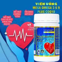 Viên uống Mega Omega 3 6 9 Plus Q10 Vitatree của Úc