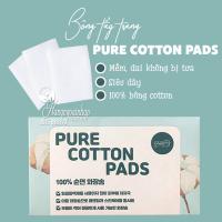 Bông tẩy trang Pure Cotton Pads 100 miếng của Hàn Quốc