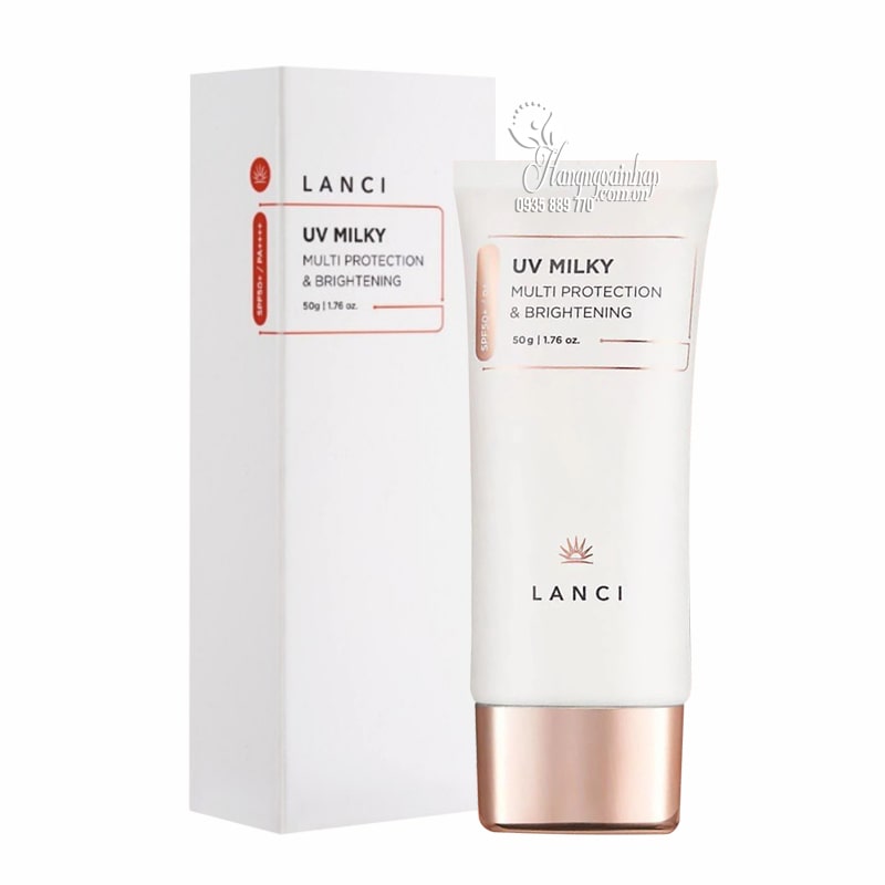 Kem chống nắng Lanci UV Milky SPF50+ PA++++ Whitening