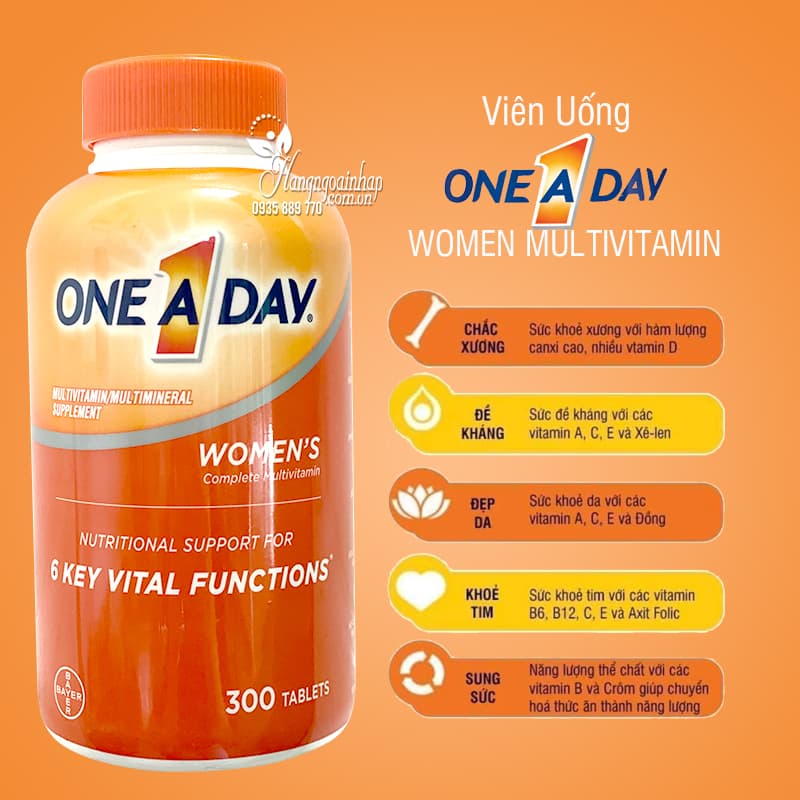 4. Giá và Nơi Mua Viên Thuốc One A Day Women's