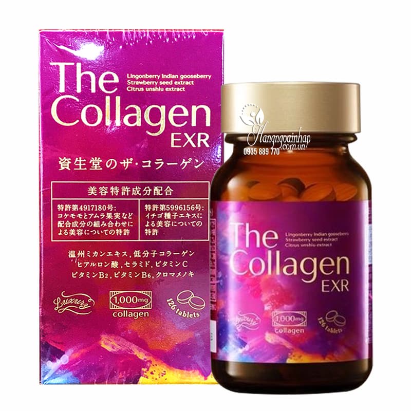 Viên uống Shiseido The Collagen EXR 126 viên chính hãng Nhật