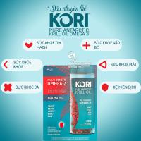 Dầu nhuyễn thể Kori Pure Antarctic Krill Oil Omega 3 800mg