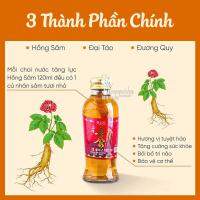 Nước hồng sâm có củ KGS Hàn Quốc 120ml cao cấp, giá tốt