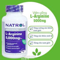 Viên uống L-Arginine 5000mg Natrol 90 viên của Mỹ 