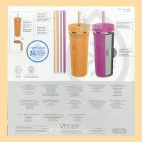 Bình giữ nhiệt ThermoFlask 950ml kèm ống hút có tay cầm