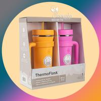 Bình giữ nhiệt ThermoFlask 950ml kèm ống hút có tay cầm